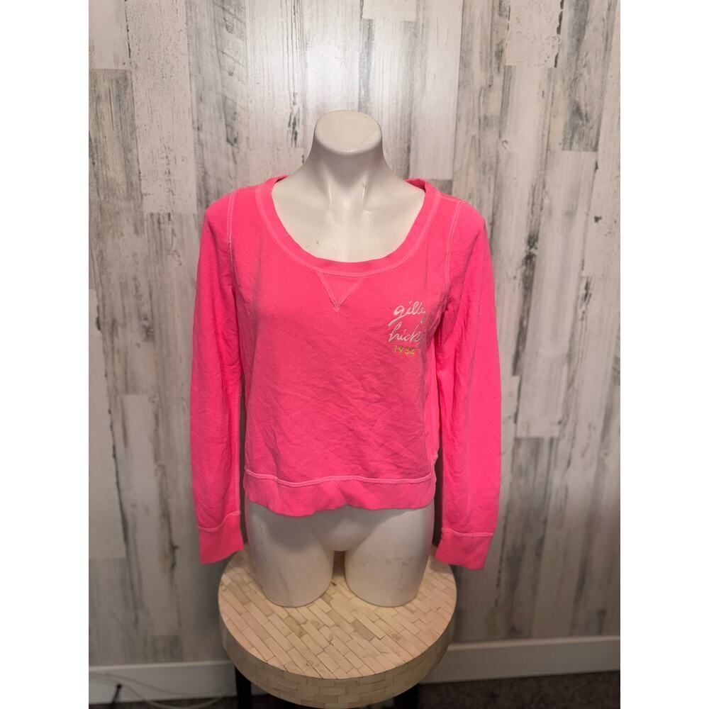 Gilly Hicks Sydney Neon Pink Graphic French Terry Sweatshirt Women’s Medium